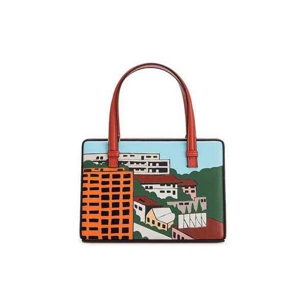  ロエベ◆L.A. シリーズ ポスタルバッグ ソフトカーフスキン A693W85X02